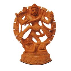 wooden natraj statue