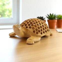 kadam wood turtle tortoise statue
