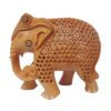 wooden elephant statue