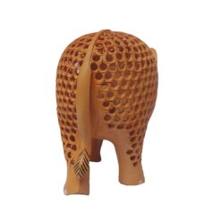 wooden elephant statue