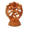 wooden natraj statue
