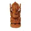 handmade wood ganesha