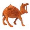 wooden camel figurine