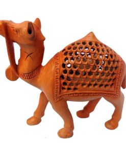Hand Carved Undercut Camel