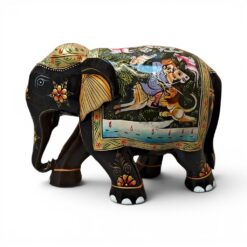 Wooden Handcrafted Little Wooden Elephant Statue