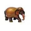 wood trunk down elephant india