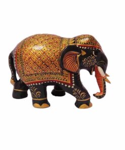 wood trunk down elephant india