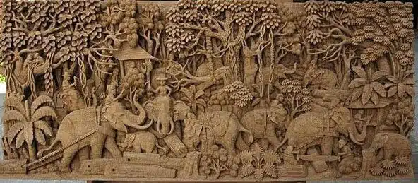 wooden carved handicrafts gifts
