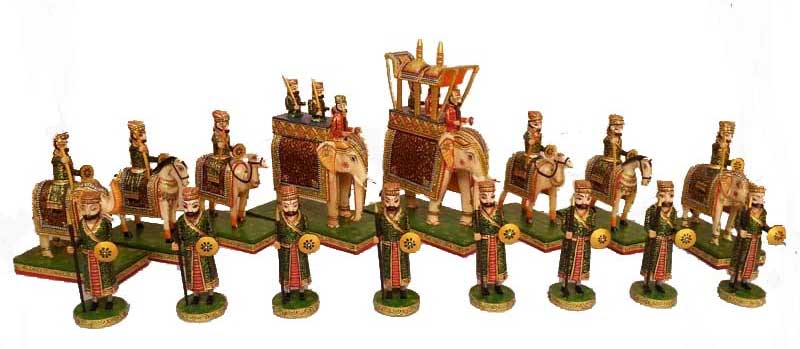 indian elephant theme chess