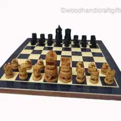wooden chess set