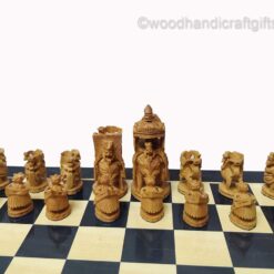 wooden chess set white