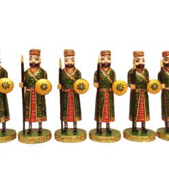 Indian maharajah bone chess pieces