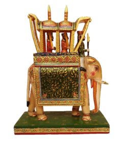 Indian maharajah bone chess pieces
