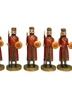 Indian maharajah bone chess pieces