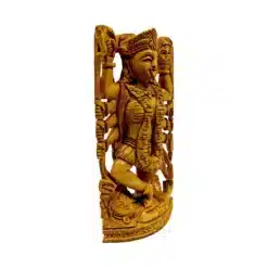 Hand carved goddess maa kali statue