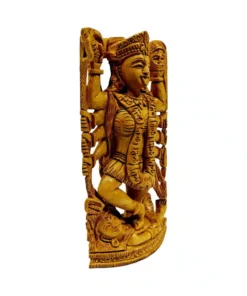 Hand carved goddess maa kali statue