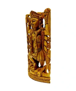Hindu religiose goddess maa kali murti with hand carving design