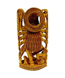 Goddess maa kali murti back carvings design