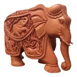 hand carving elephant a ball on elephant trunk