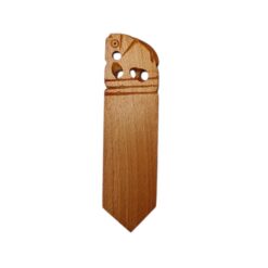 Carved Wooden Bookmark With Animal Head 1000413560