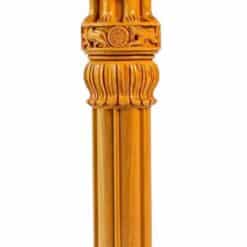 Carved Wooden Pillar African Heritage