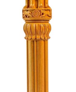 Carved Wooden Pillar African Heritage