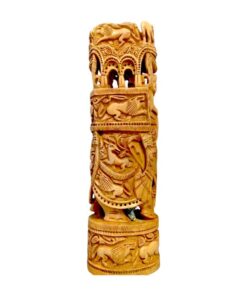 Carved Wooden Sculpture Mythical Animals 50s