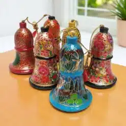 Colorful Floral Bells Handcrafted Decor
