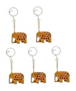 five elephant with key chain