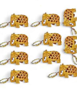 ten pieces elephant key chin with jali arts