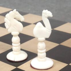 White Chess Knight Swan Bishop Artistry