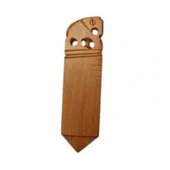 Wooden Stylized Pencil Whimsical Design