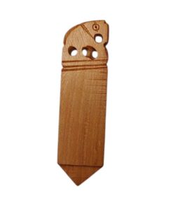 Wooden Stylized Pencil Whimsical Design