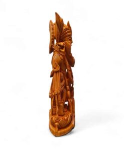 Radha krishna murti side view