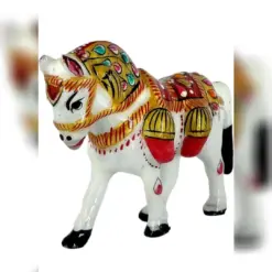 Metal Painted Horse Statue – Elegant Symbol of Strength - Image 2
