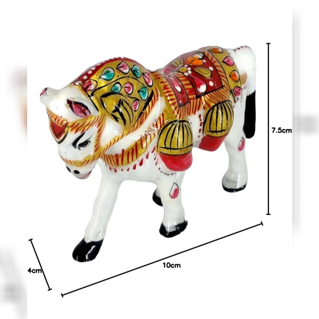Metal Painted Horse Statue – Elegant Symbol of Strength - Image 3