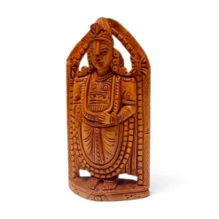 Pure Sandalwood Tirupati Balaji Statue | Hand Carved Idol - Image 4