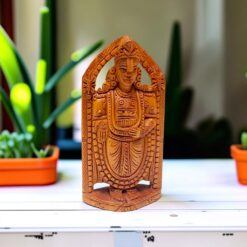 Pure Sandalwood Tirupati Balaji Statue | Hand Carved Idol