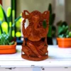 Sandalwood Ganesh Idol | Hand Carved Wooden Ganesha Statue