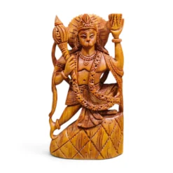 Sandalwood Hanuman Ji Statue | Hand Carved Wooden Idol - Image 2
