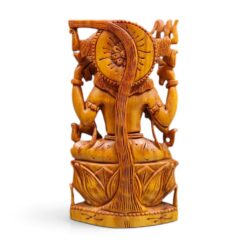 Sandalwood Lord Shiva Statue | Hand Carved Wooden Idol - Image 5