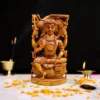 Sandalwood Lord Shiva Statue | Hand Carved Wooden Idol