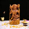 Sandalwood Hanuman Ji Statue | Hand Carved Wooden Idol
