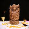 Sandalwood Srinath Ji Idol | Hand Carved Wooden Statue