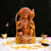 Sandalwood Lord Hanuman Murti | Hand Carved Wooden Idol