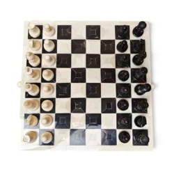 Camel Bone Chess Set | Handcrafted Board & Storage Box - Image 6