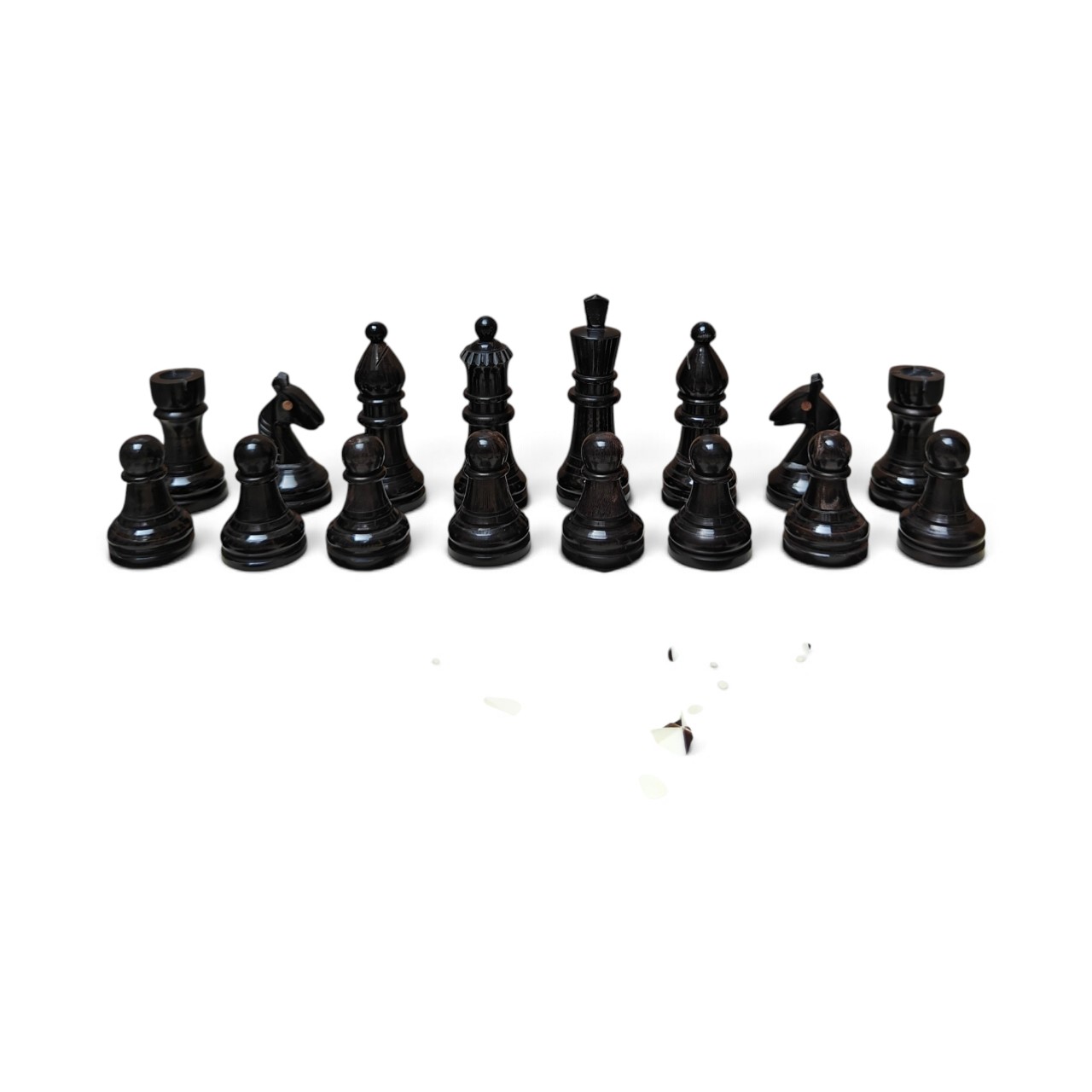 Camel Bone Chess Set | Handcrafted Board & Storage Box - Image 7